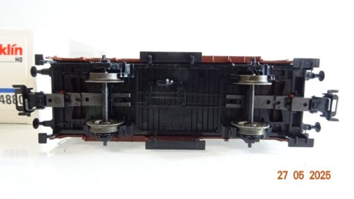 Märklin H0 4880 gedeckter Güterwagen mit Bremserhaus  der DB in OVP PR8095 – Bild 4