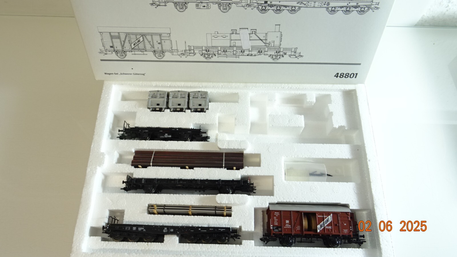 Märklin H0 48801 Wagen-Set Schwerer Güterzug der DB in OVP PR8149