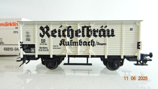 Märklin H0 48810-04 Kühlwagen Reichelbräu Kulmbach der DR in OVP PR8382 – Bild 4
