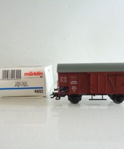 Märklin H0 4892 gedeckter Güterwagen der DR in OVP BH646