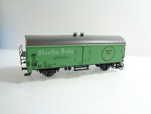 Märklin H0 4934 gedeckter Güterwagen Staufenbräu der DB in OVP AR1266 – Bild 3