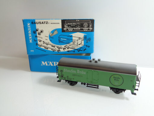 Märklin H0 4934 gedeckter Güterwagen Staufenbräu der DB in OVP AR1266