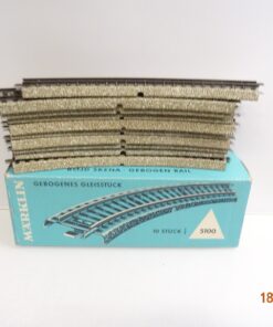 Märklin H0 5100 M-Gleis gebogen 10 Stück siehe Foto in OVP CK6093