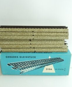 Märklin H0 5106 gerades Gleis 10Stück siehe Foto in OVP CK9319