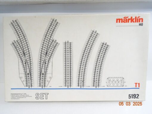 Märklin H0 5192 M-Gleis Doppelgleispackung T1 in OVP LE9184 – Bild 3