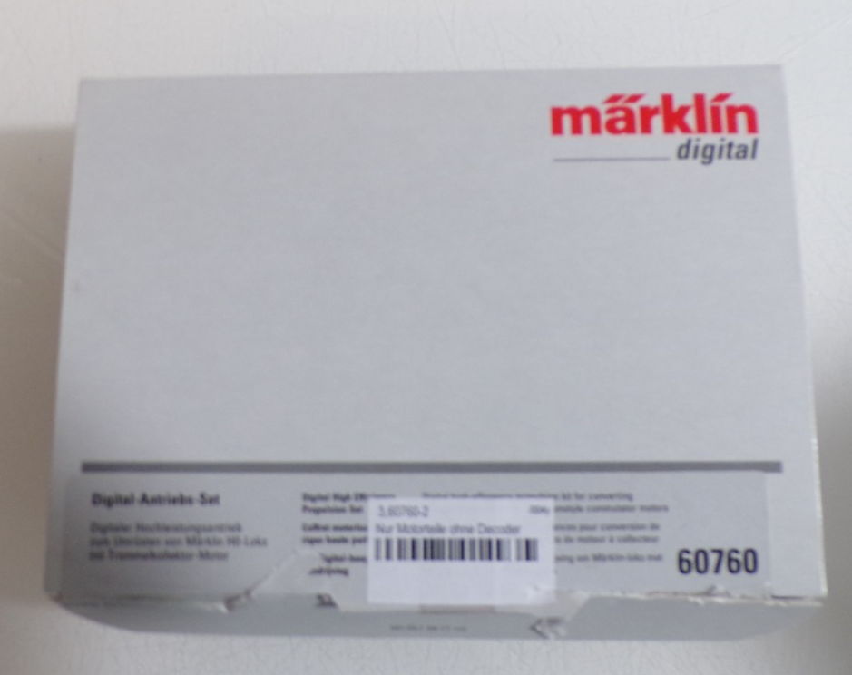 Märklin H0 60760 Digital Antrieb Set siehe Foto in OVP PK2926