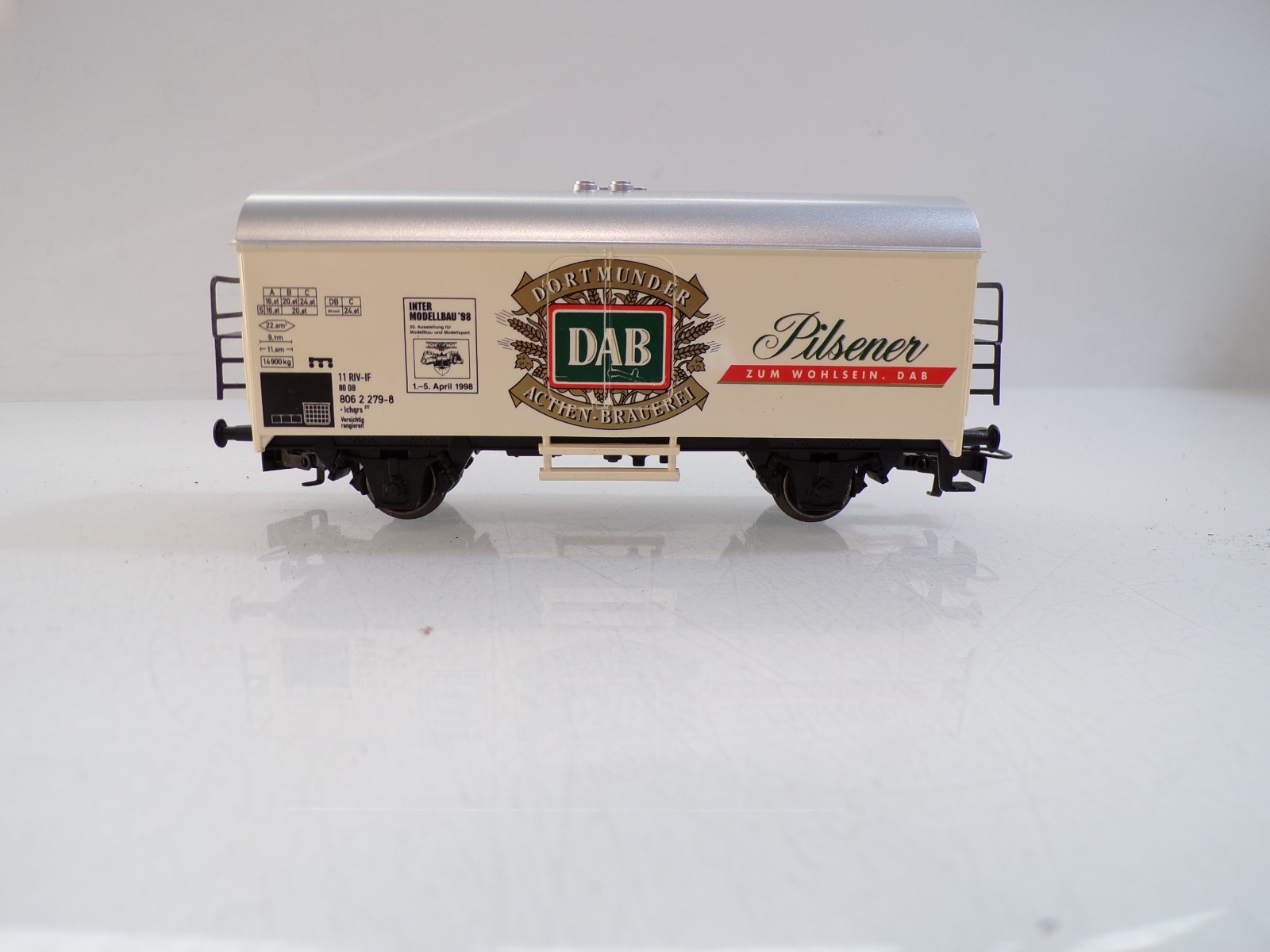 Märklin H0 62854 Kühlwagen DAB Pilsener der DB in OVP HS138 – Bild 3