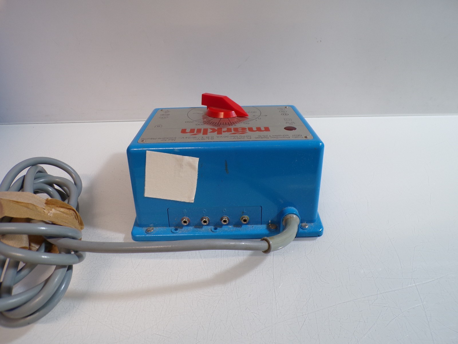 Märklin H0 6631 Trafo Prim/Sec Selbstschalter T25/E siehe Foto PK2876 o. – Bild 3