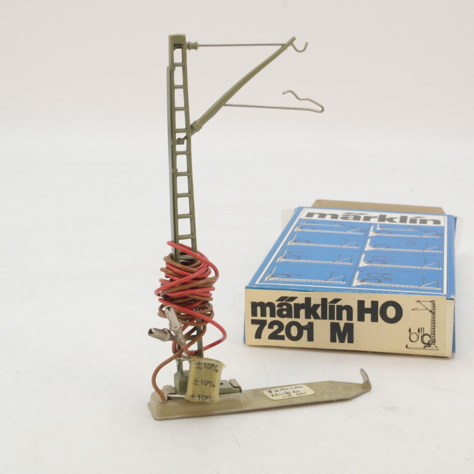 Märklin H0 7201 1 x Anschlussmast für Oberleitung in OVP RG4310 – Bild 3