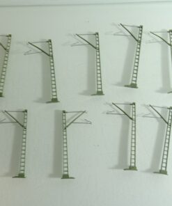Märklin H0 74100 Masten für Fahrleitung 9 Stück siehe Foto CK9690