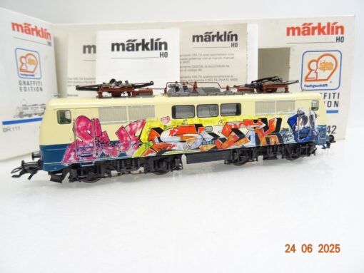 Märklin H0 83342 E-Lok BR 111 018-8 Graffiti Edition der DB in OVP JL1052