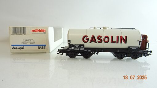 Märklin H0 84651 Kesselwagen GASOLIN der DB  in OVP PR9110