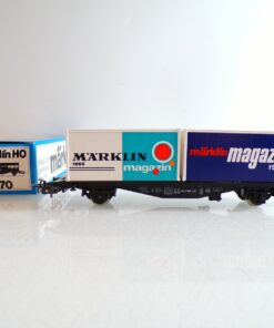 Märklin H0 84670 Containerwagen Märklin Magazin in OVP BH1492