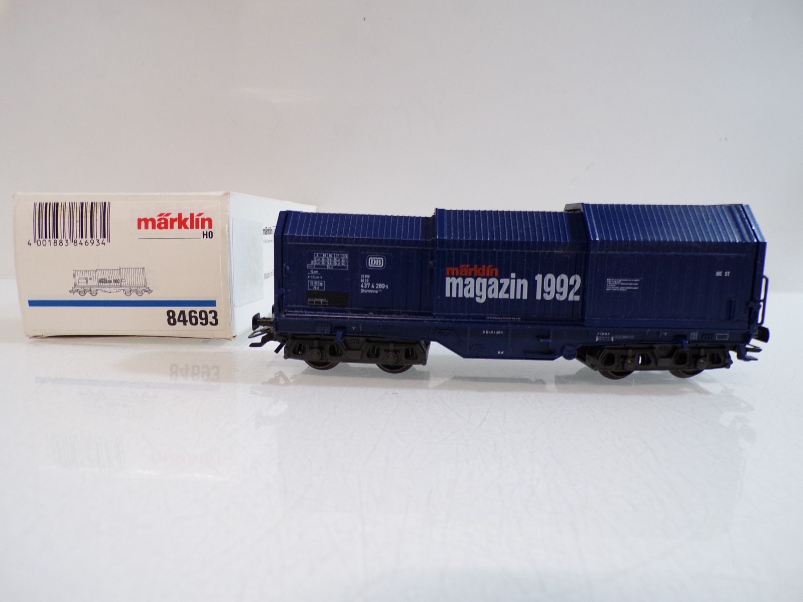 Märklin H0 84693 Märklin Magazin Jahreswagen 1992 in OVP BH1969