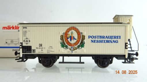 Märklin H0 94026 Bierwagen Postbrauerei Nesselwang der DR in OVP PR9528 – Bild 3