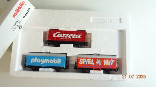 Märklin H0 94029 Güterwagen-Set 3 tlg. in OVP PR9135