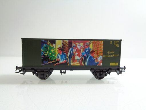 Märklin H0 94103 AC Containerwagen Weihnachten 2001 in OVP F1083 – Bild 3