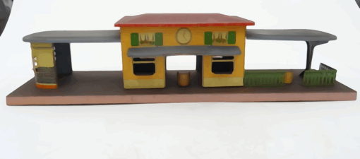 Märklin H0 Bahnhof Blech ca. 44,5 x 10,5 cm siehe Foto RR2034 o.