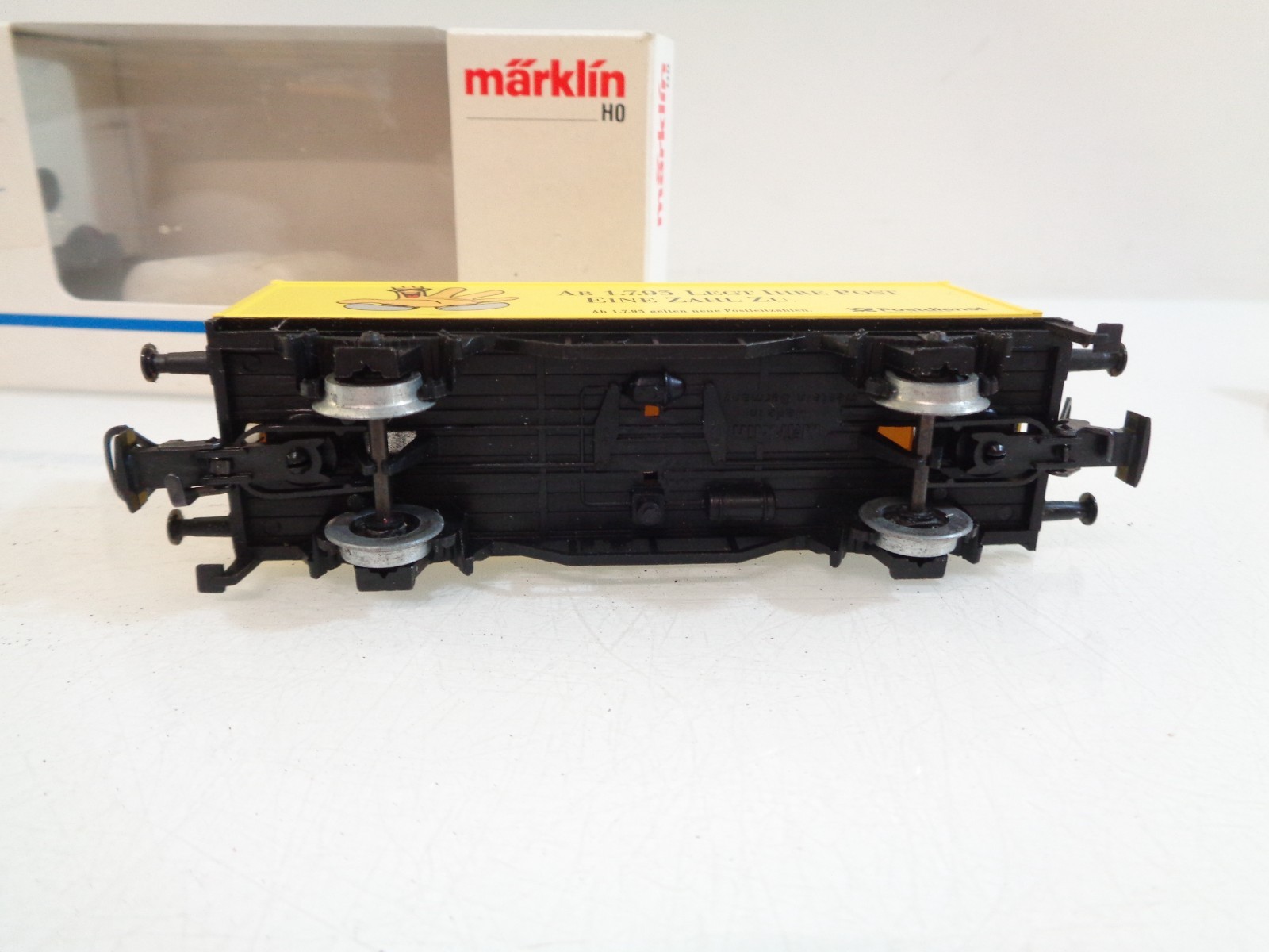 Märklin H0 Containerwagen Fünf ist Trümpf Post in OVP RR5614 – Bild 4