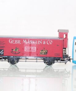 Märklin H0 Containerwagen "Gebr. Märklin & Co" in OVP GS1098