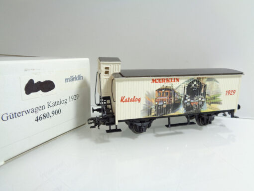 Märklin H0 Güterwagen mit Bremserhaus Katalog 1929 in OVP JD4228