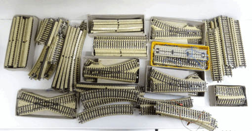 Märklin H0 Konvolut M-Gleis ca. 100tlg. siehe Foto CK4167 o. – Bild 3