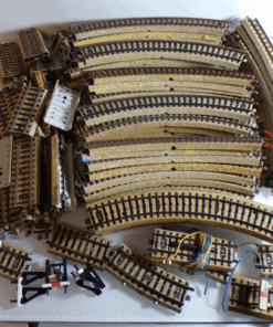 Märklin H0 Konvolut M-Gleis gebogen ca. 95tlg. siehe Foto PK2484 o.