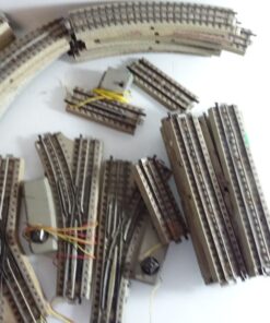 Märklin H0 Konvolut M-Gleis mit durchgehe. Mittelleiter ca 40tlg. PK613 o.