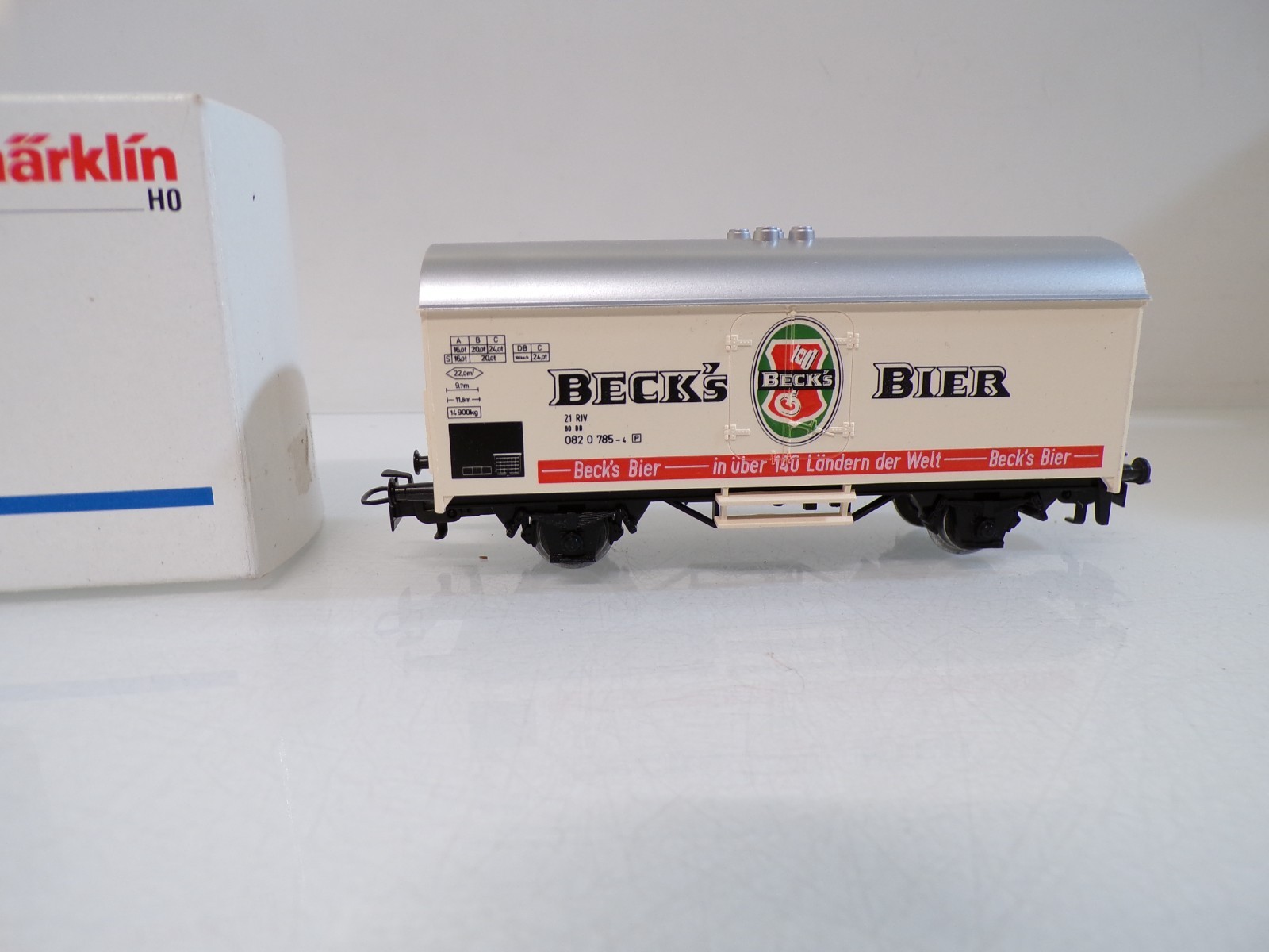 Märklin H0 Kühlwagen Becks Bier der DB in OVP HS188