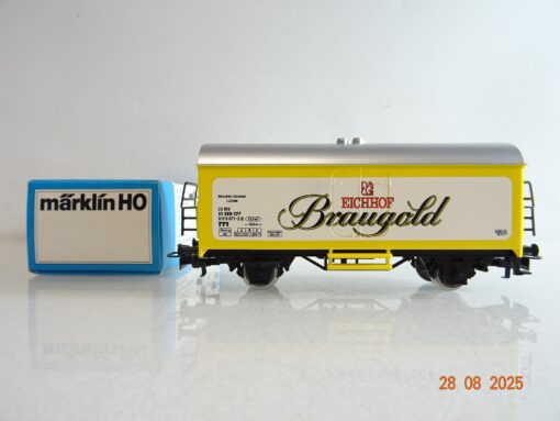 Märklin H0 Kühlwagen Eichhof Braugold der SBB in OVP PR9947
