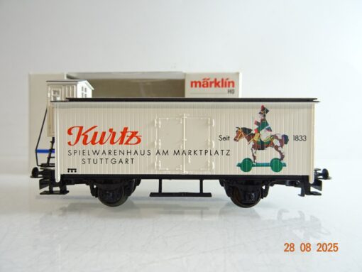 Märklin H0 Kühlwagen Kurtz Spielwarenhaus Stuttgart in OVP PR9930 – Bild 3