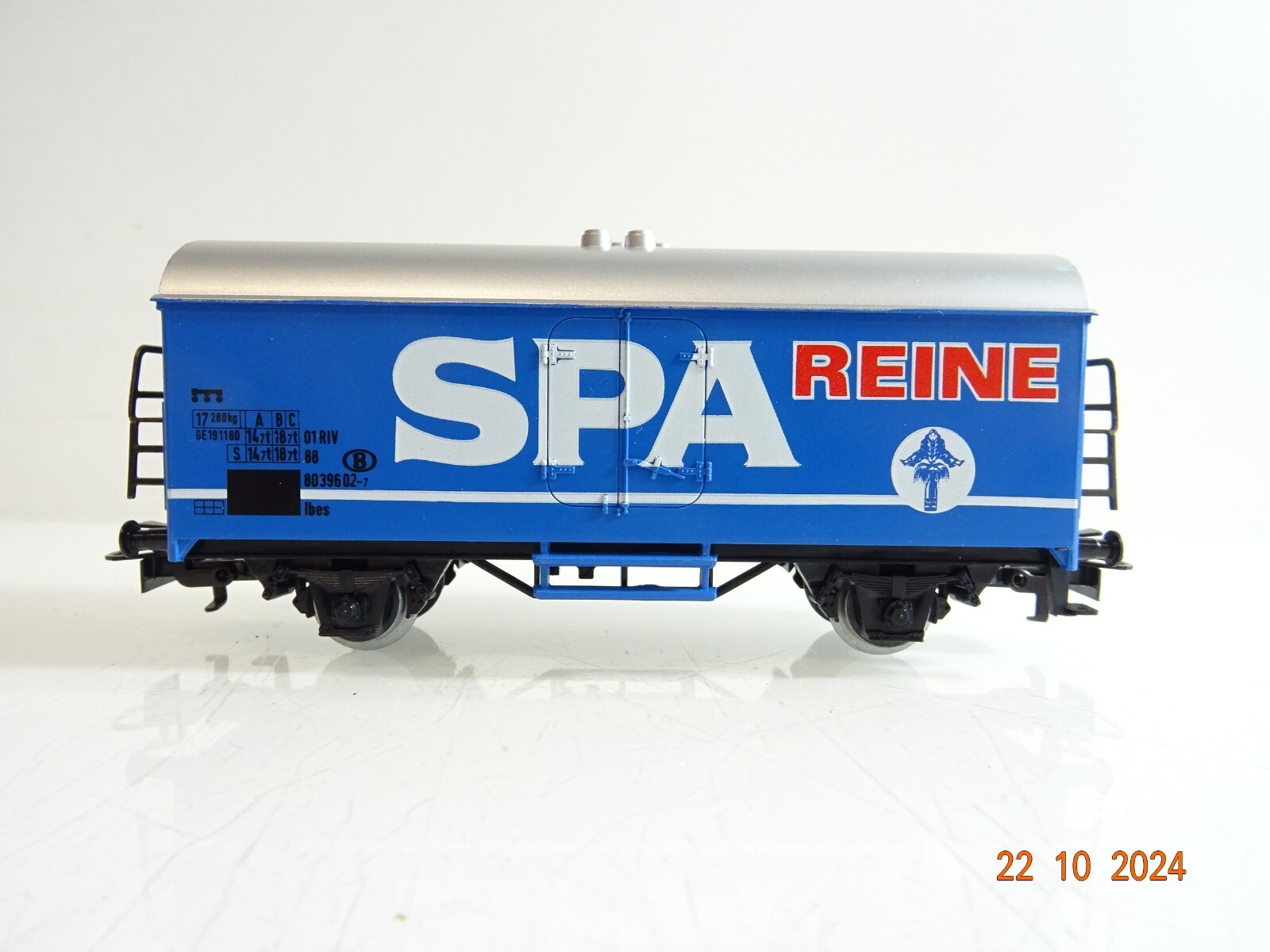 Märklin H0 Kühlwagen Spa Reine der B siehe Foto PR3466 o. – Bild 3