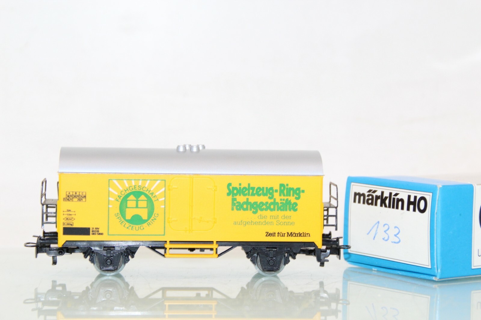 Märklin H0 Kühlwagen "Spielzeug-Ring-Fachgeschäfte" der DB in OVP GS1086