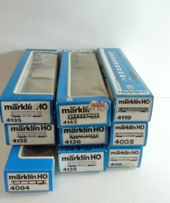 Märklin H0 Leerverpackung 9 Stück siehe Foto PK321