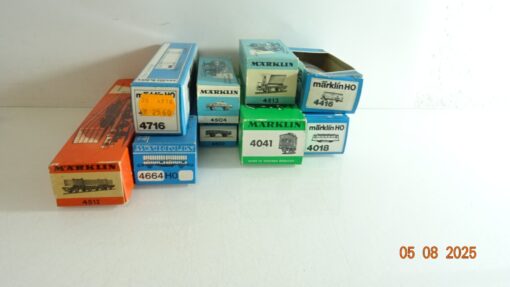 Märklin H0 Leerverpackung 9 Stück siehe Foto PK331