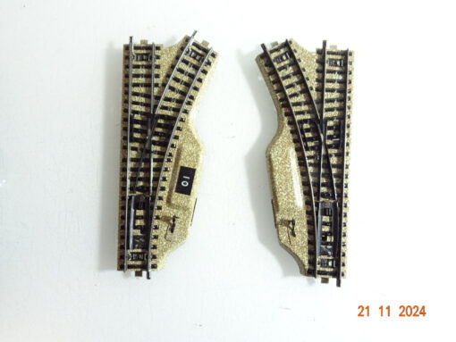 Märklin H0 M-Gleise 5122 5123 Handweichenpaar siehe Foto CK4266 o.
