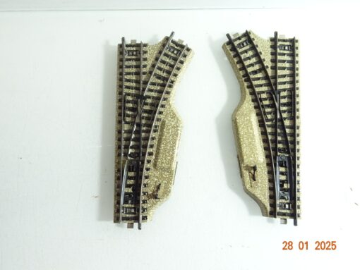 Märklin H0 M-Gleise 5122 5123 Handweichenpaar siehe Foto CK5631 o.