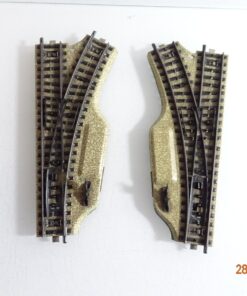 Märklin H0 M-Gleise 5122 5123 Handweichenpaar siehe Foto CK5632 o.
