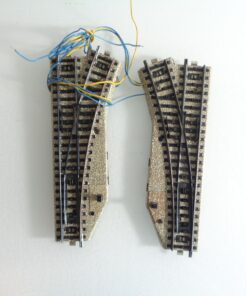 Märklin H0 M-Gleise 5202 Elektro. Weichenpaar siehe Foto PK2089 o.