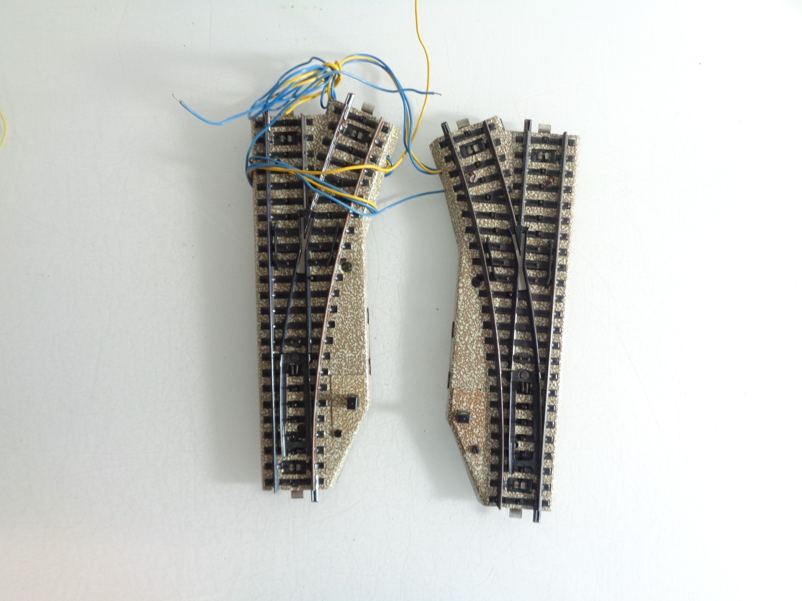 Märklin H0 M-Gleise 5202 Elektro. Weichenpaar siehe Foto PK2089 o.