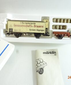 Märklin H0 Museum 1994 gedeckter Güterwagen Genoss.-Brauerei in OVP PR5499