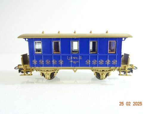 Märklin H0 Personenwagen Ludwig II Musical blau/gold PR6222 o. – Bild 3