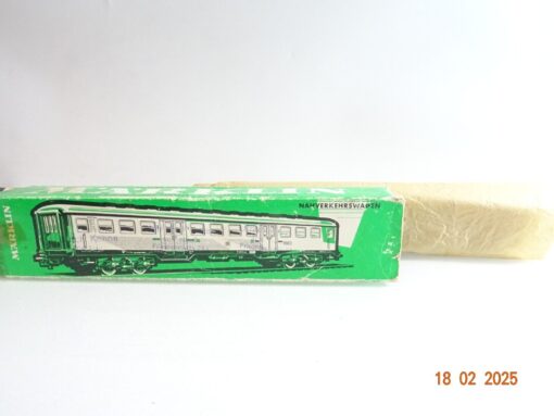 Märklin H0 Silberling 1./2. Kl. Blech der DB mit Licht in OVP PR6070 – Bild 4