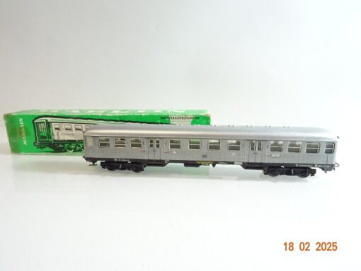 Märklin H0 Silberling 1./2. Kl. Blech der DB mit Licht in OVP PR6070 – Bild 5