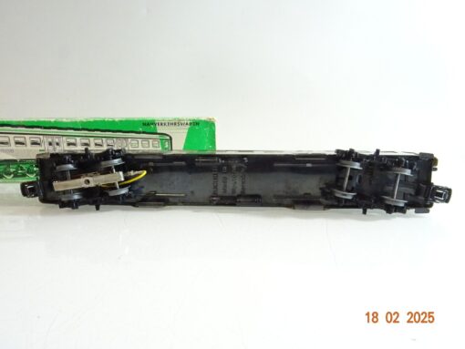 Märklin H0 Silberling 1./2. Kl. Blech der DB mit Licht in OVP PR6070 – Bild 7