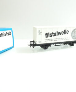 Märklin H0 SoMo gedeckter Güterwagen filstalwelle  in OVP AR3661