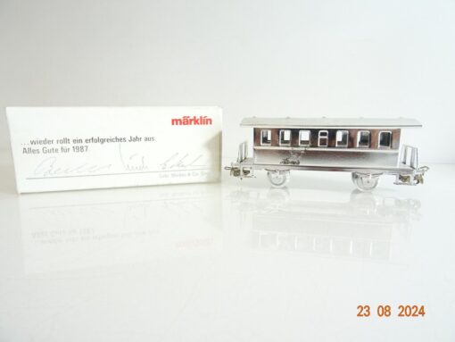 Märklin H0 Sondermodell verchromt Alles Gute für 1987 in OVP PR2181