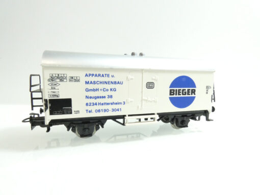 Märklin H0 Werbewagen BIEGER in OVP AR3860 – Bild 3
