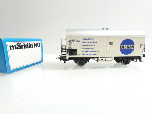 Märklin H0 Werbewagen BIEGER in OVP AR3860