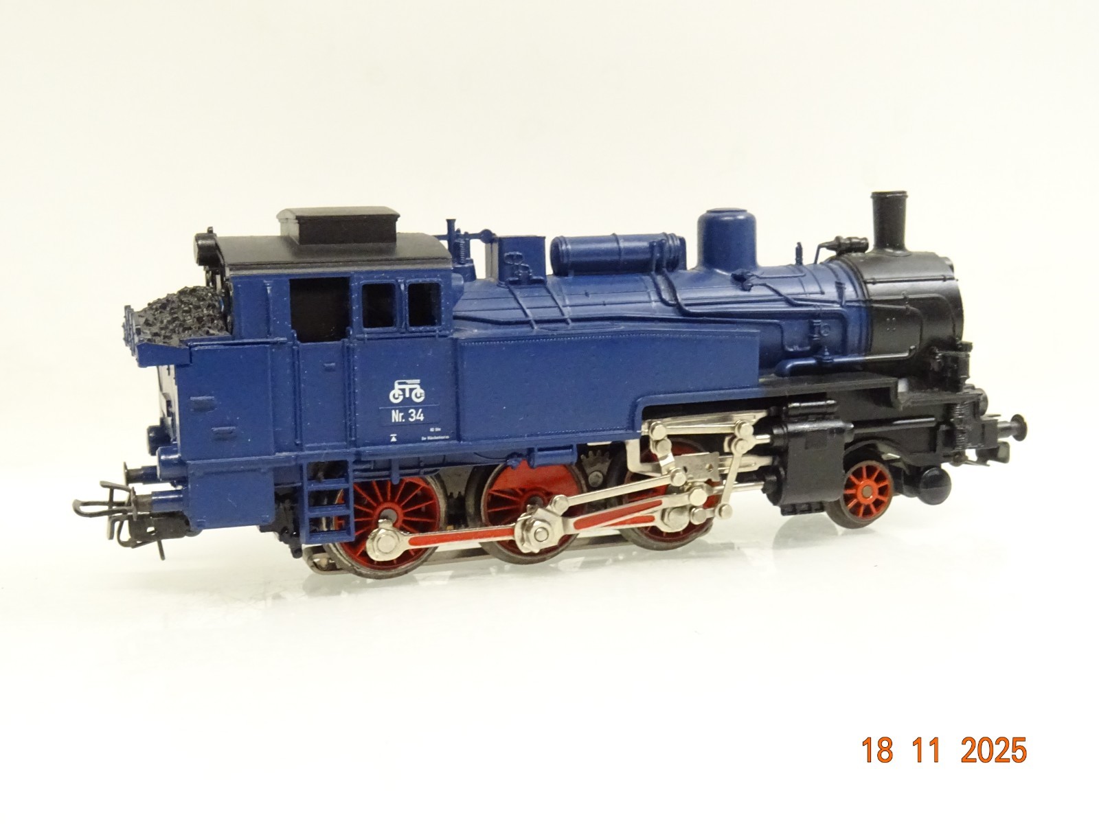 Märklin H0 aus 29185 Dampflok BR 81 002 der DB Delta Digital JL4667 o. – Bild 3